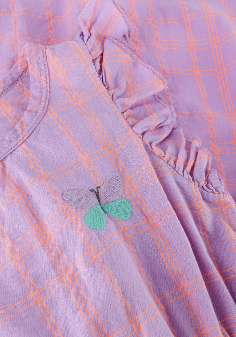 L\u00D6TIEKIDS lila l&ouml;tiekids mini jurk s24-102-54