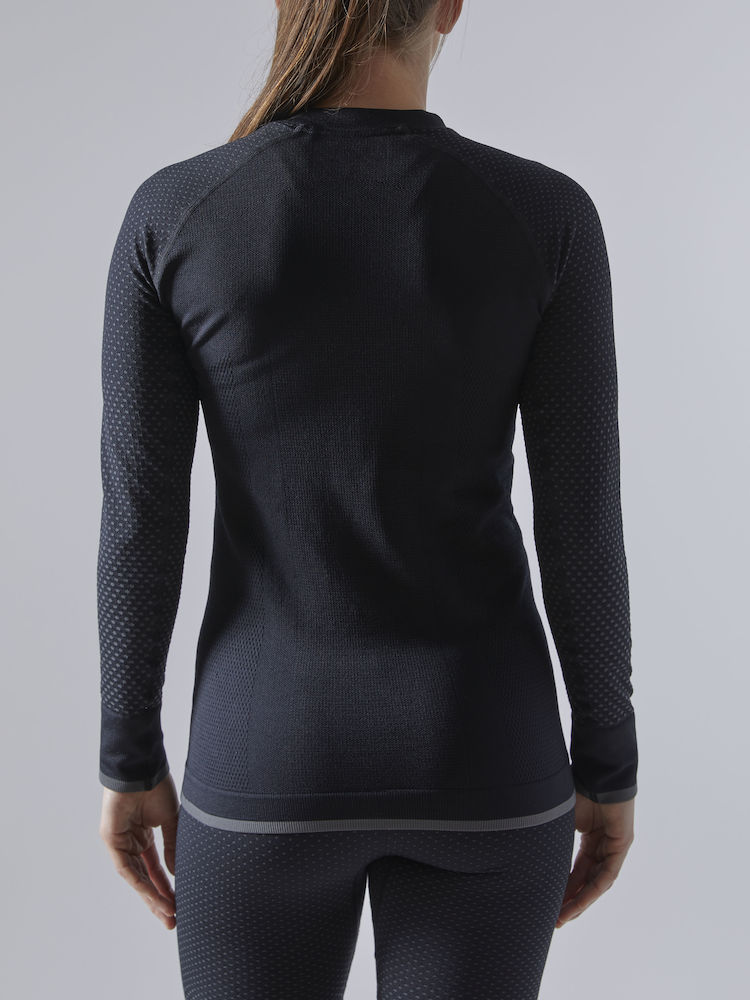 Craft Warm Fuseknit Intensity Langærmet til kvinder Sort