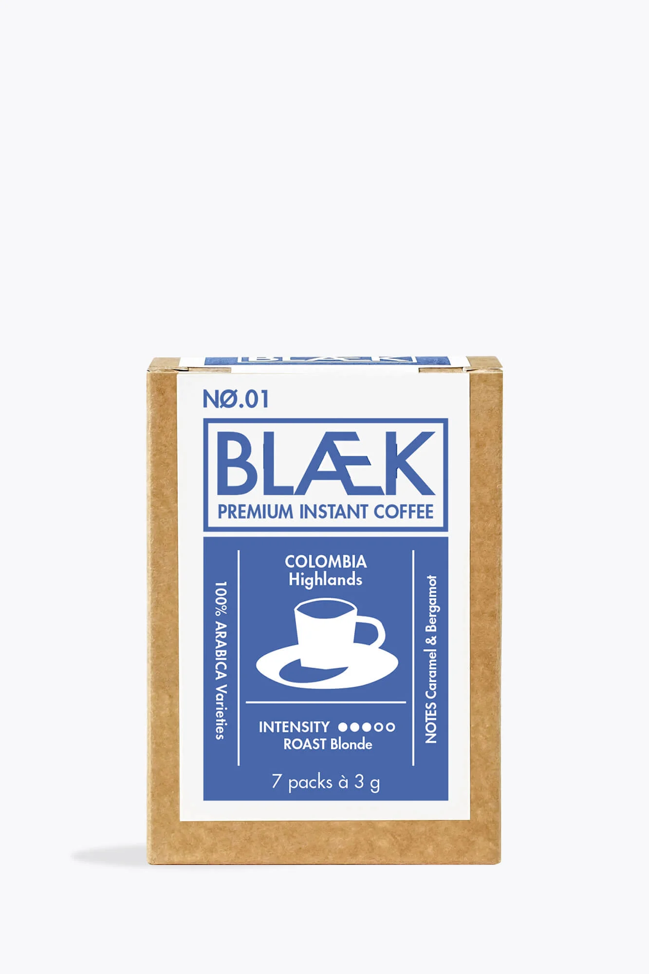 BLÆK Specialty Instant Coffee No. 1 Kolumbien 21g