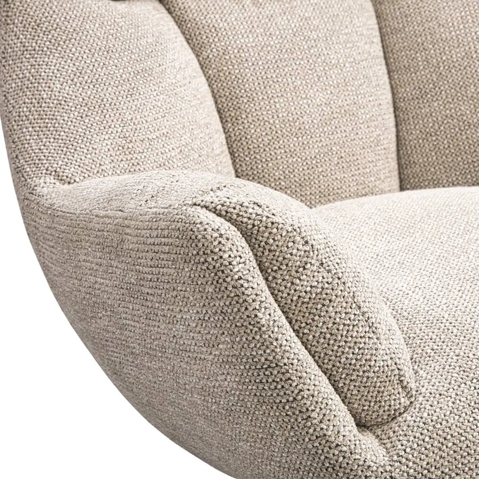 Draaifauteuil Hidde - beige