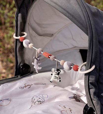 Sebra Kinderwagenkette - Gehäkelt - Teeny-Zehen