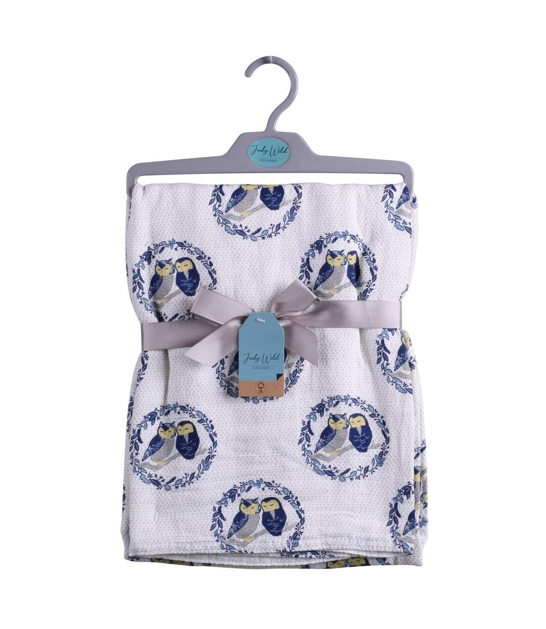 Couverture pour Bébé - 106 x 106 cm - modèle Oiseaux