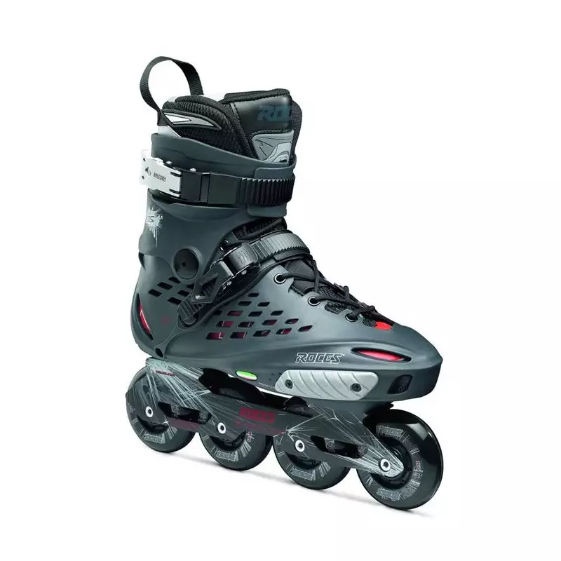 roller freestyle ROCES x35 anthracite/rouge