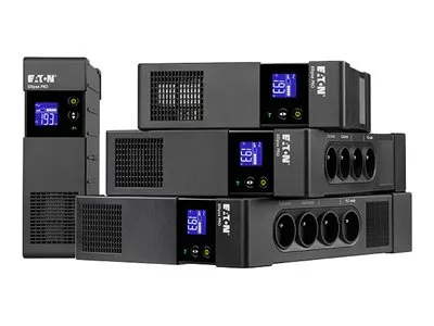 Eaton Ellipse PRO 650 - UPS - AC 230 V - 400 Watt - 650 VA - 7 At - USB - output-stikforbindelser: 4 - 2U - 19