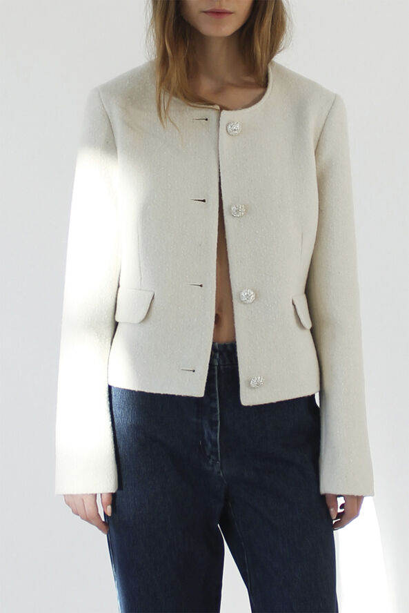 Designers Remix Amalia Button Jacket Sand