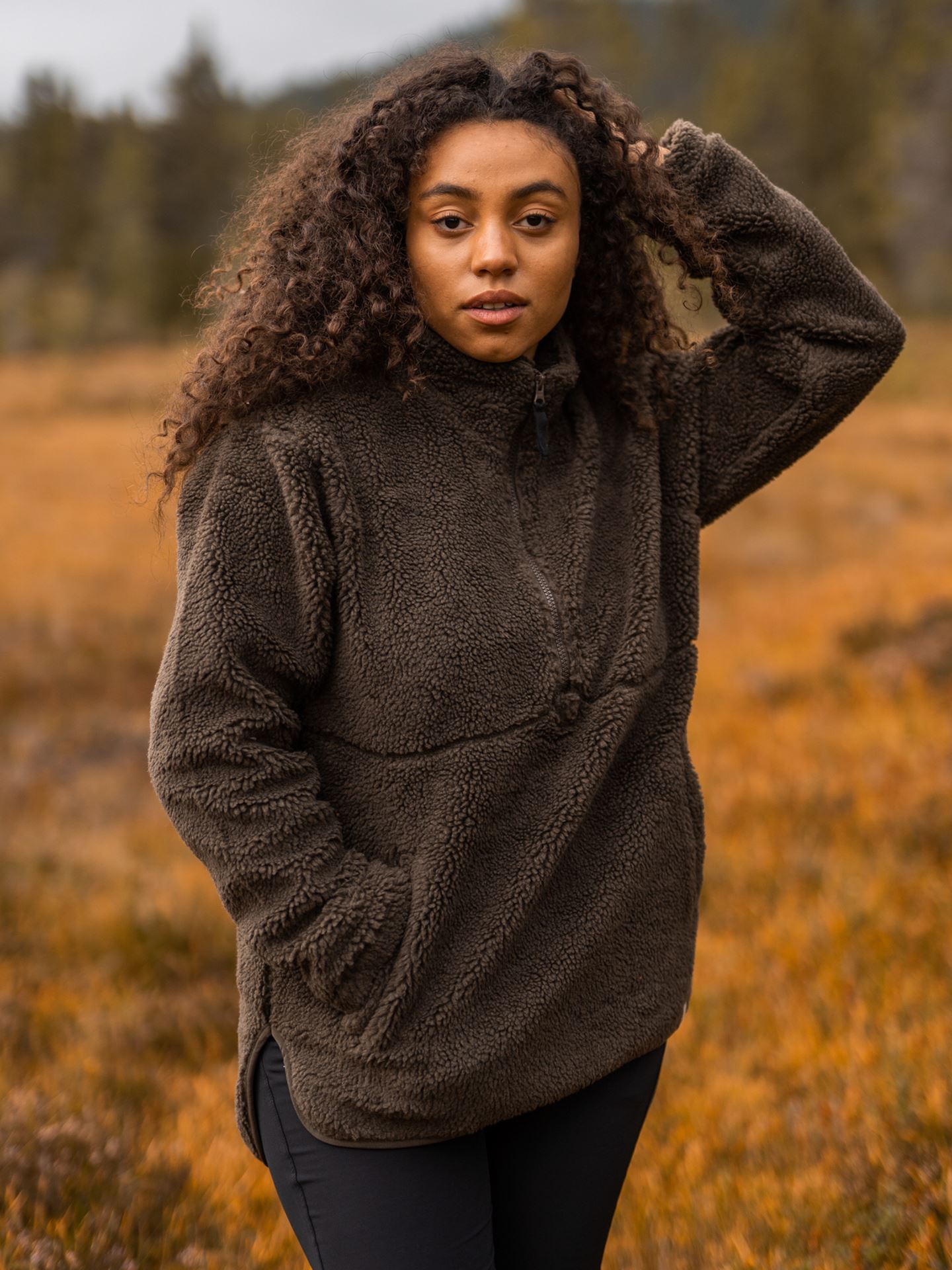 Mellow Pile Half Zip