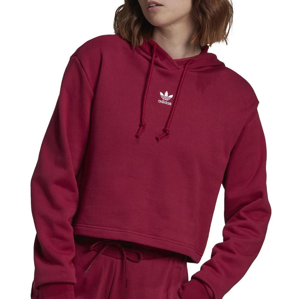 Adidas Sweat à Capuche Prune Femme Adidas HM1825