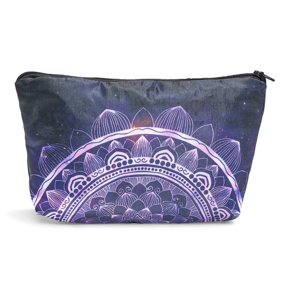 Trousse de toilette motif ottoman indien 15x22cm - 4 modèles