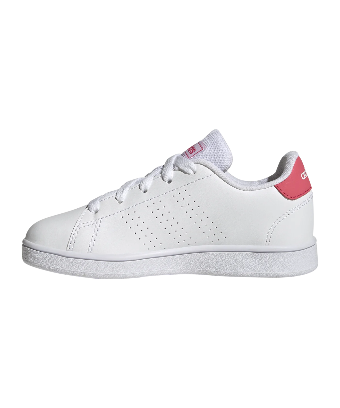 adidas Advantage Kids Weiss Pink