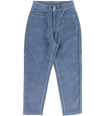 Grønt Bukser - Trine Corduroy - Storm Blue