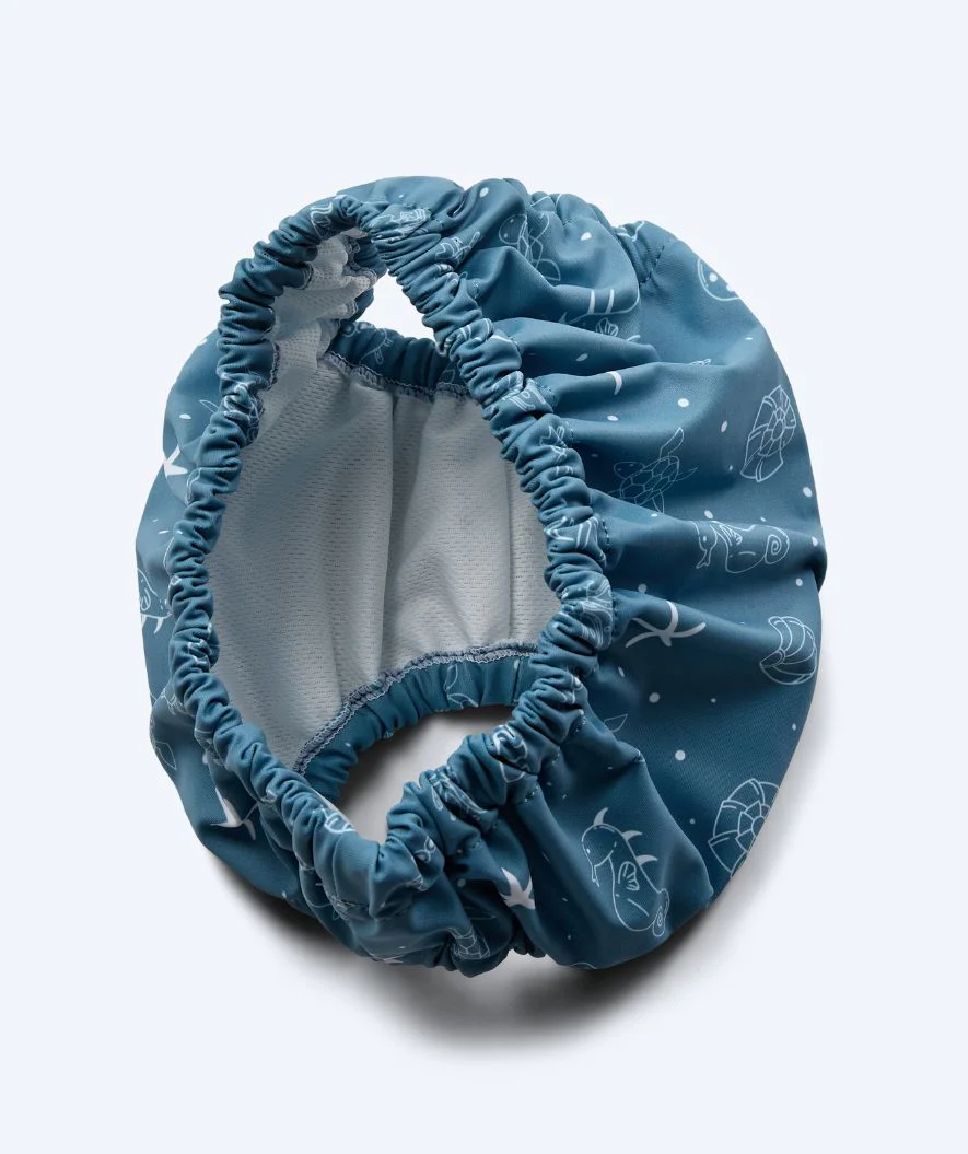 Watery blebadebukser til børn - Foss Lining Nappy - Atlantic Blue