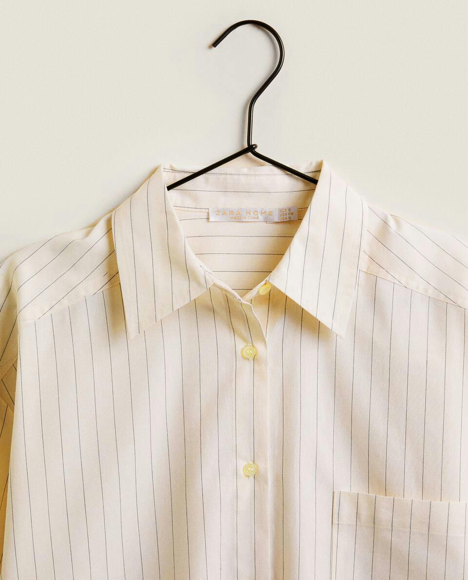 CAMISA DE ALGODÃO LISTRADA