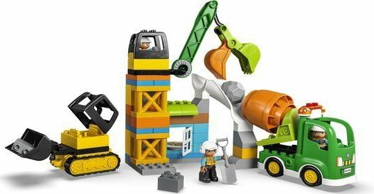 LEGO DUPLO Stad Bouwplaats Speelgoed voor Peuters - 10990