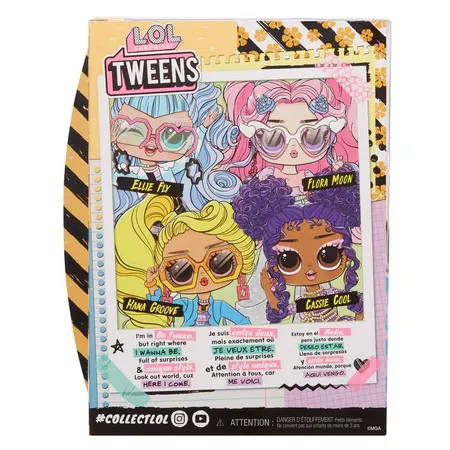 MGA Entertainment LOL Surprise Tweens Modepuppe Flora Moon mit über 10 Überraschungen