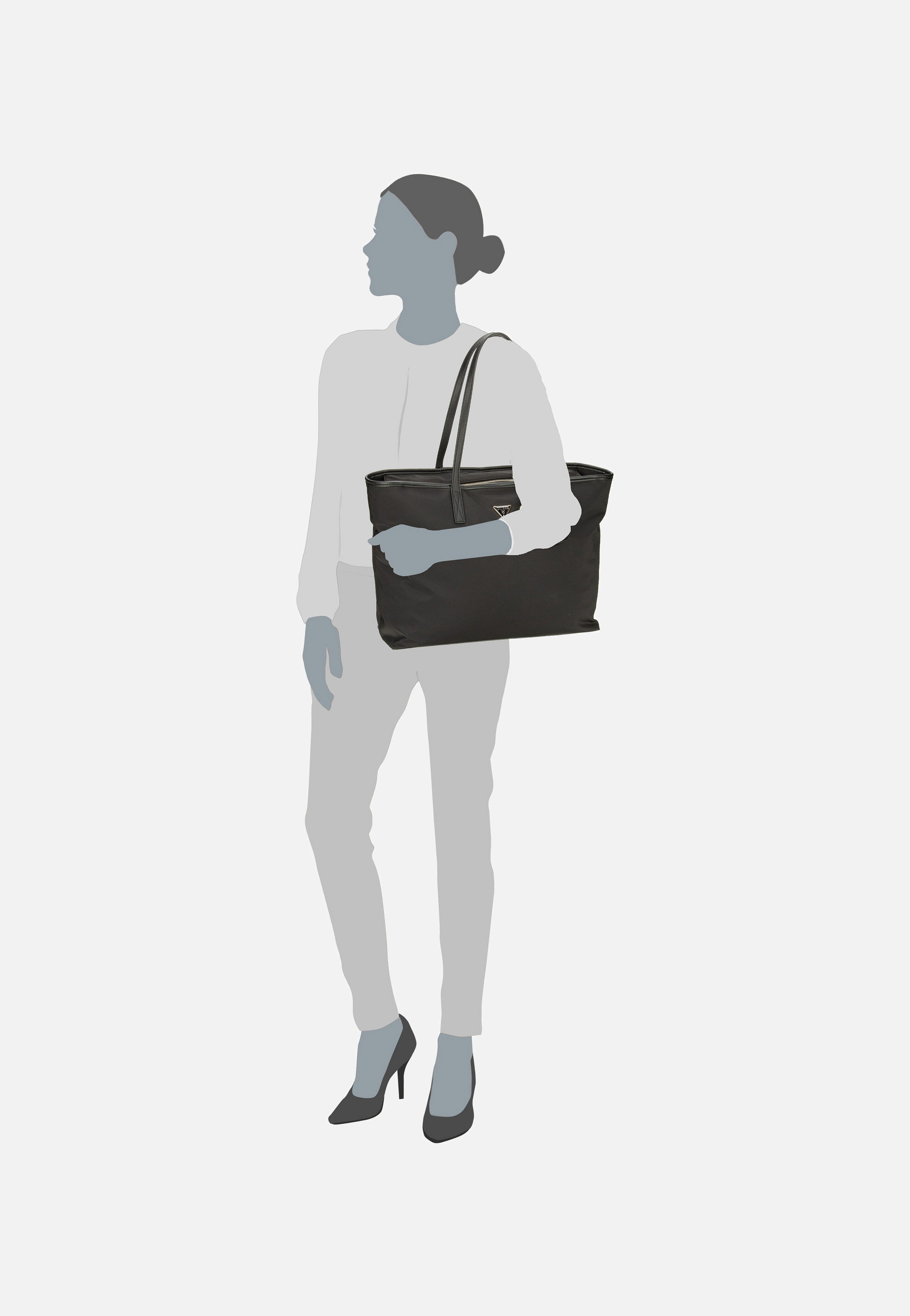 Eco Gemma Large Tech 39525 Black - Shopper