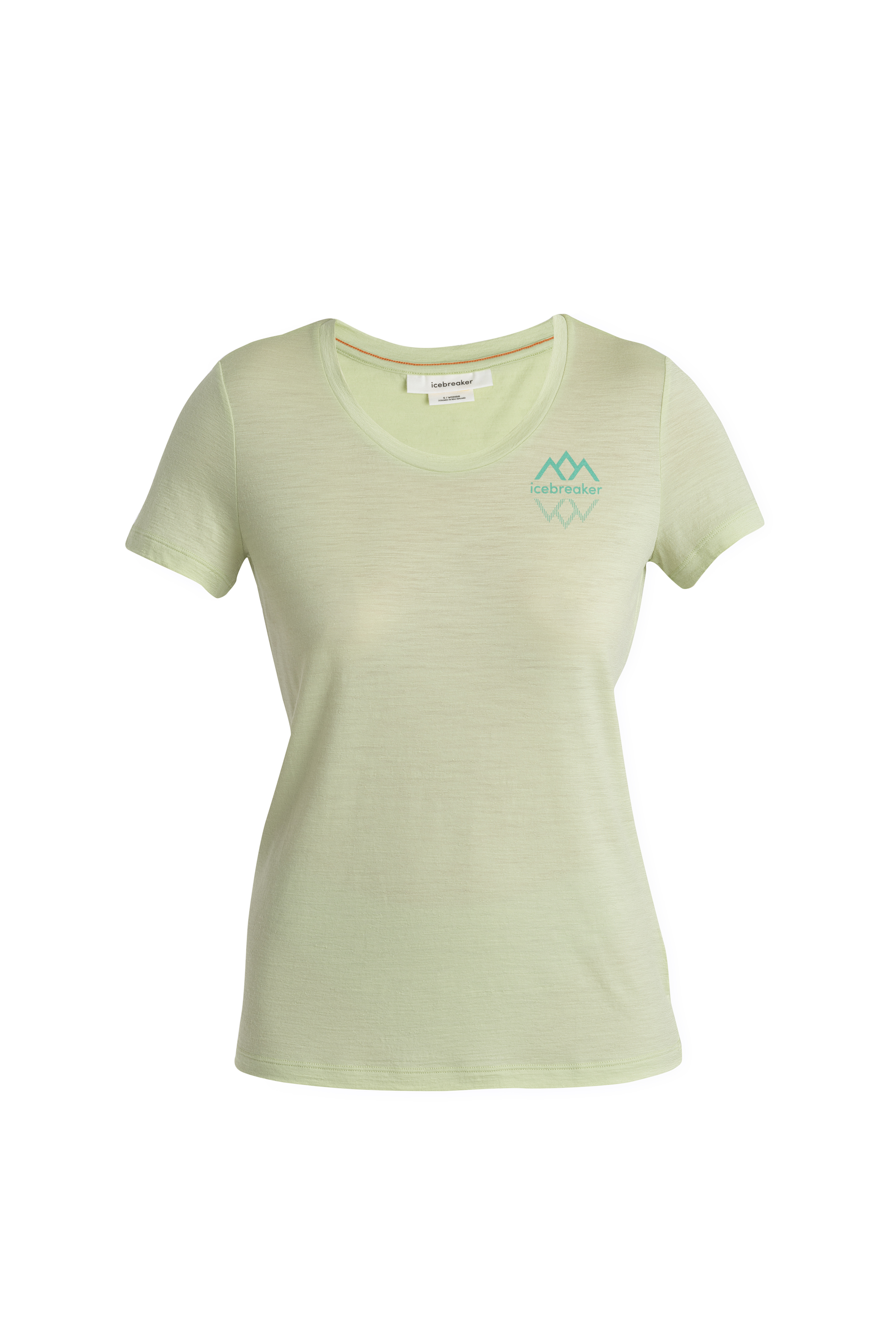 Wmns Merino 150 Tech Lite III SS Scoop Tee Logo Re