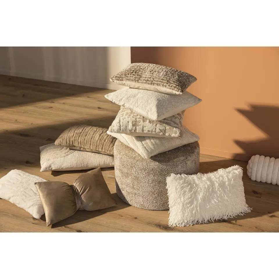 Sierkussen Jildou - of-white - 30x50 cm