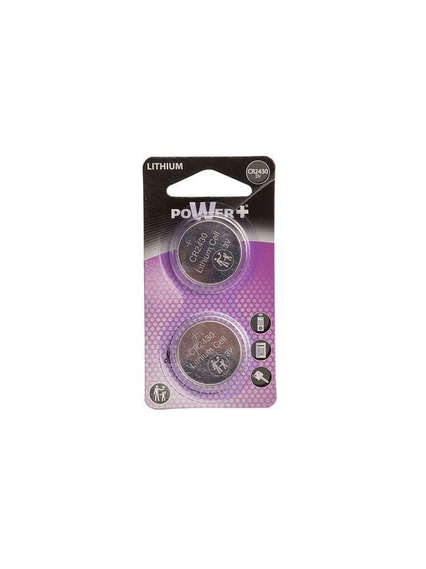 CR2430 2 PILES BOUTON LITHIUM