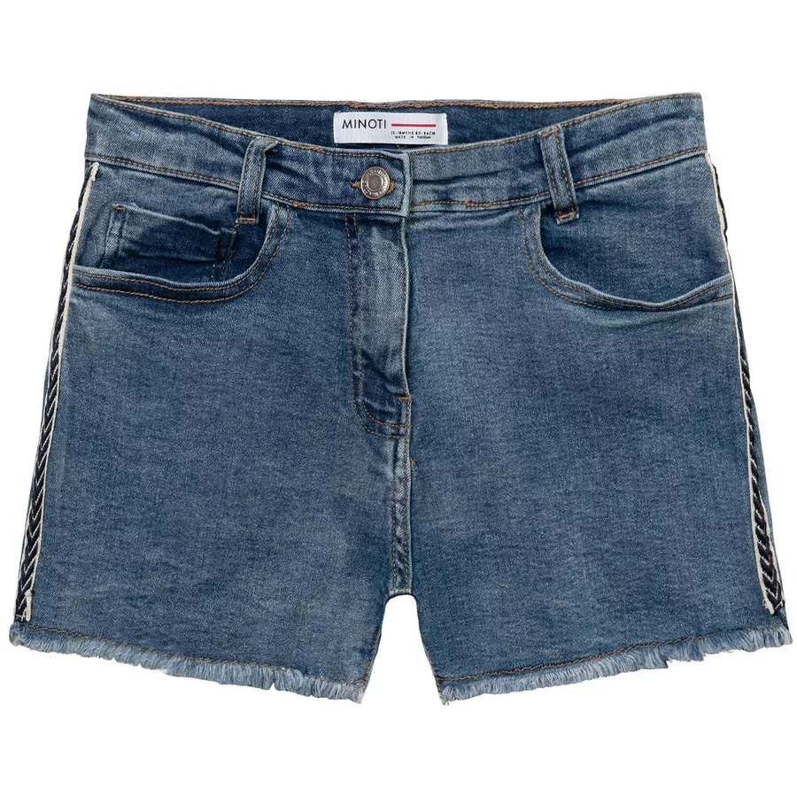 MINOTI Jeansshorts Denim-Blau