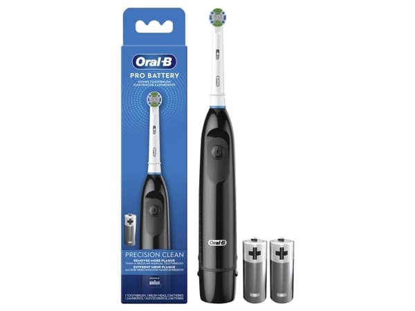 Oral-B svart batteritannbørste for voksne