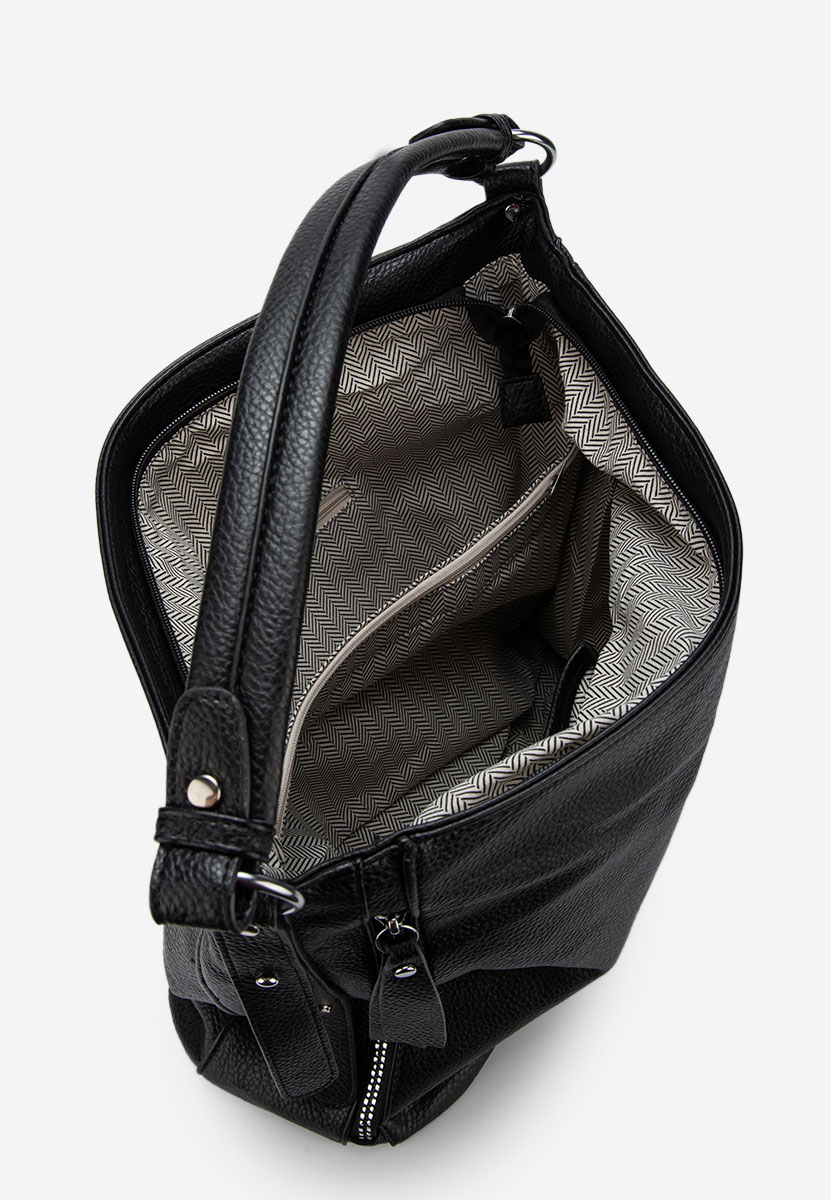 Sac Hobo noire Agripinia