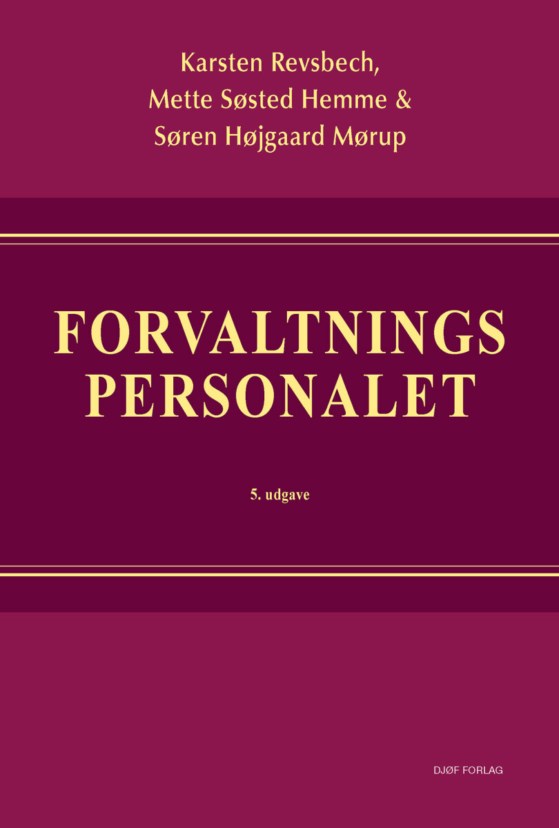Forvaltningspersonalet - Karsten Revsbech - Bog