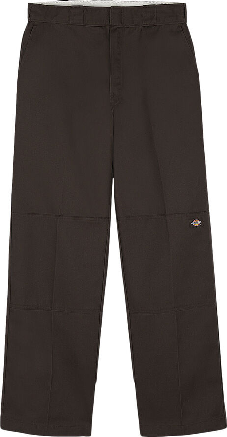 Dickies DOUBLE KNEE REC DARK BROWN Dark brown