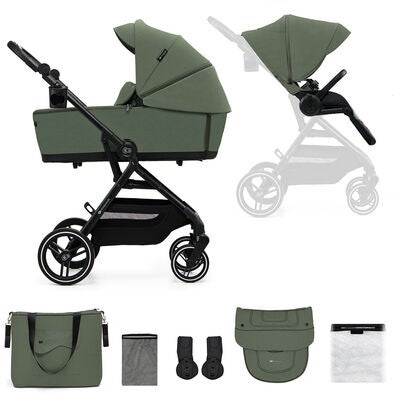 Kinderkraft YOXI 2-in-1 Duovogn, Mystic Green