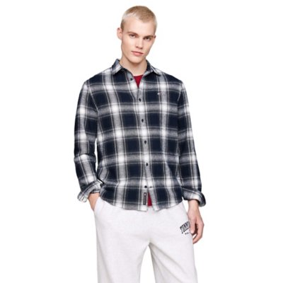 Chemise à manches longues homme Tjm Reg Check Flannel TOMMY HILFIGER