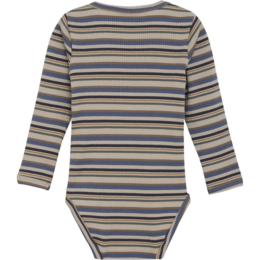 Køb Minymo China Blue Body Ls Y/D Rib