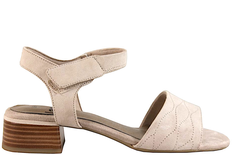 JANA SANDAL I BEIGE GENBRUGSMATERIALER