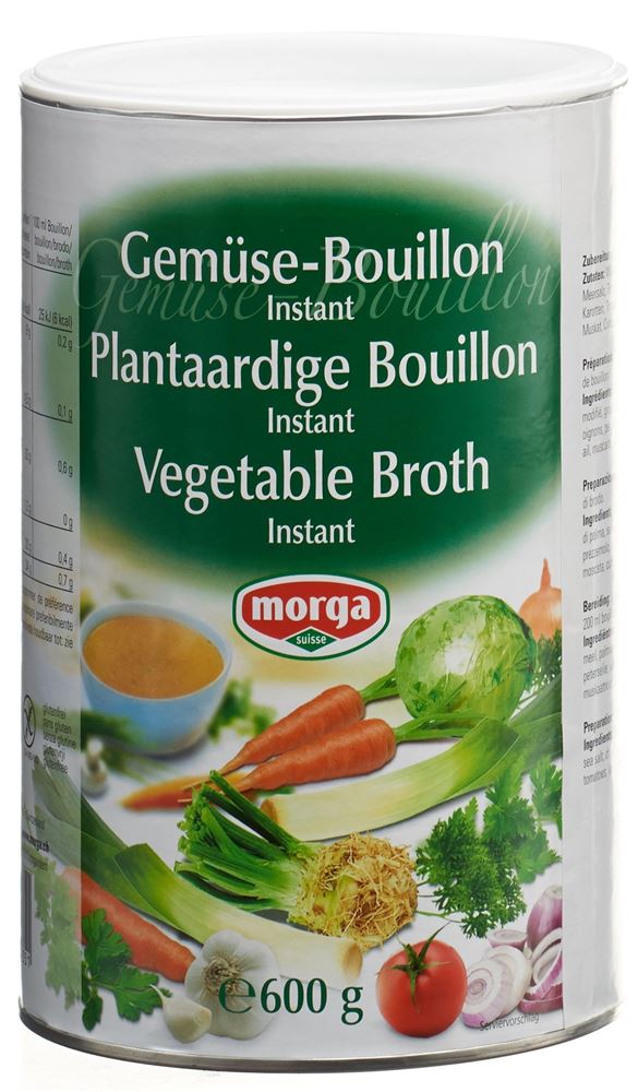 MORGA Gemüse Bouillon instant Ds 600 g