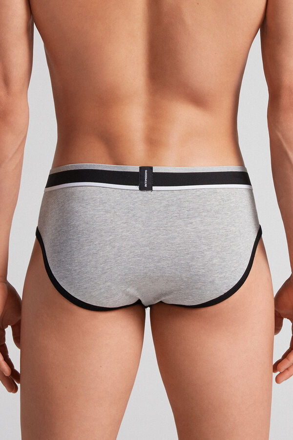 Cuecas Supima® de algodão elástico bicolor