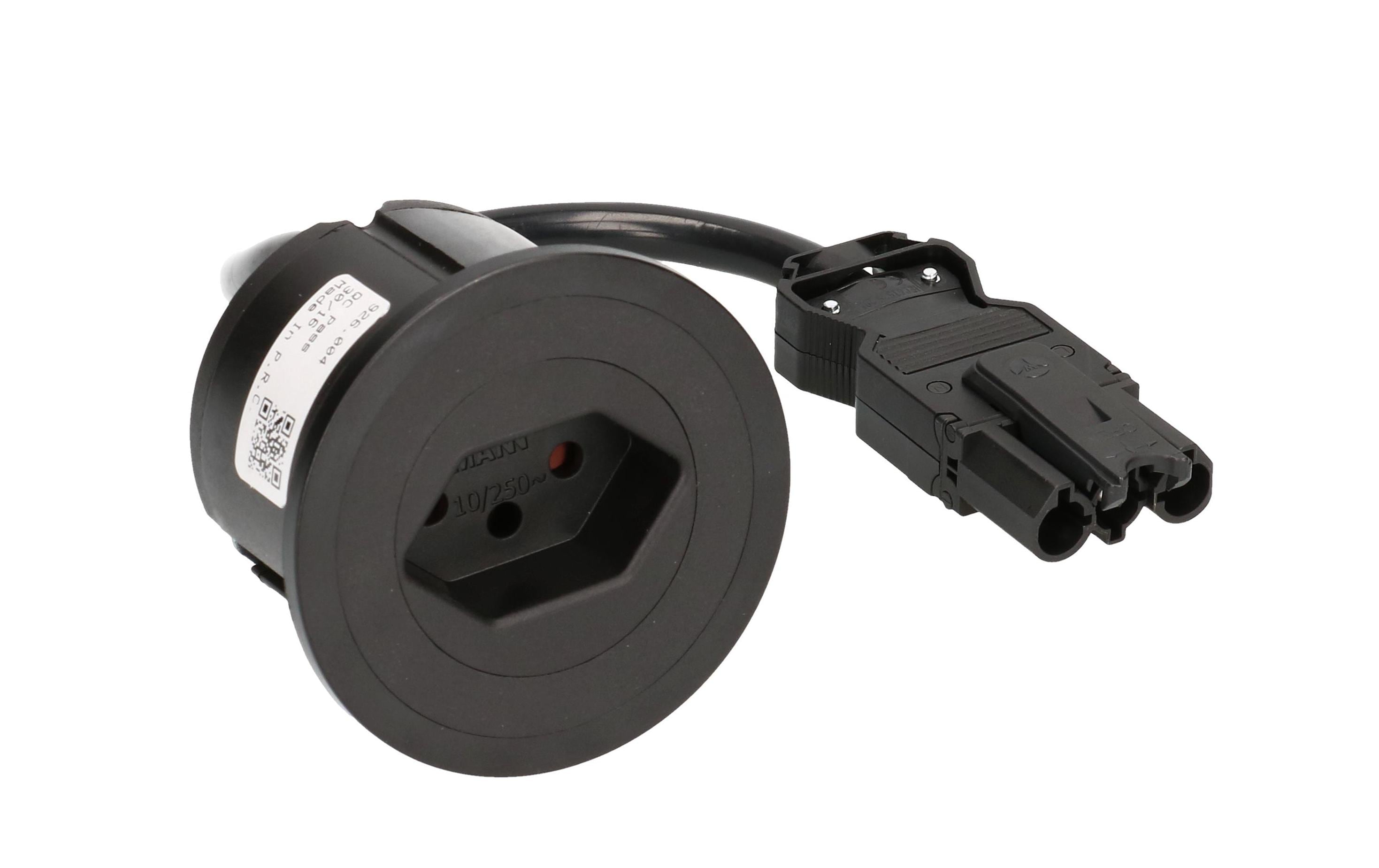 UP-Steckdosen PIX 1x T13Mit Zuleitung 0.2 m mit GST18 Stecker