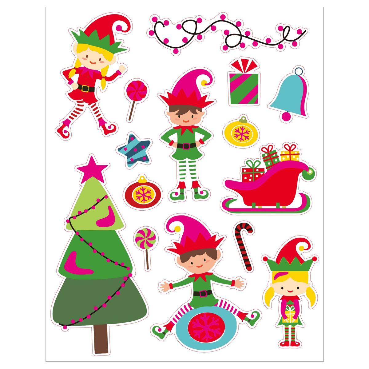 DECO VITRE LUTINS 38X30CM