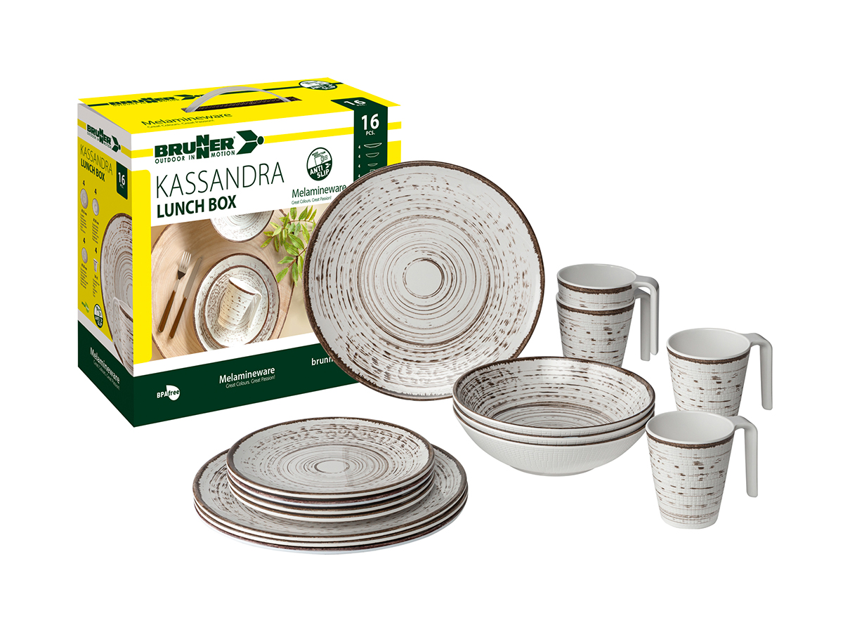 Brunner Lunch Box Kassandra 16-delig serviesset