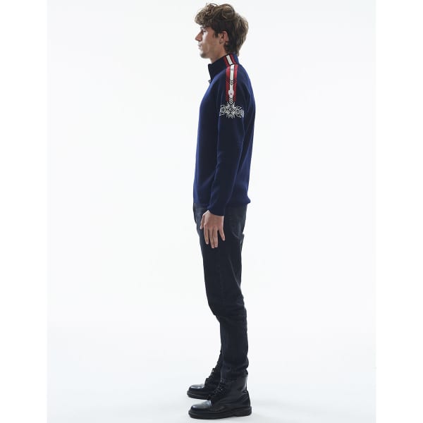 Pull DALE OF NORWAY SPIRIT M JACKET NAVY OFFWHITE RASPBERRY