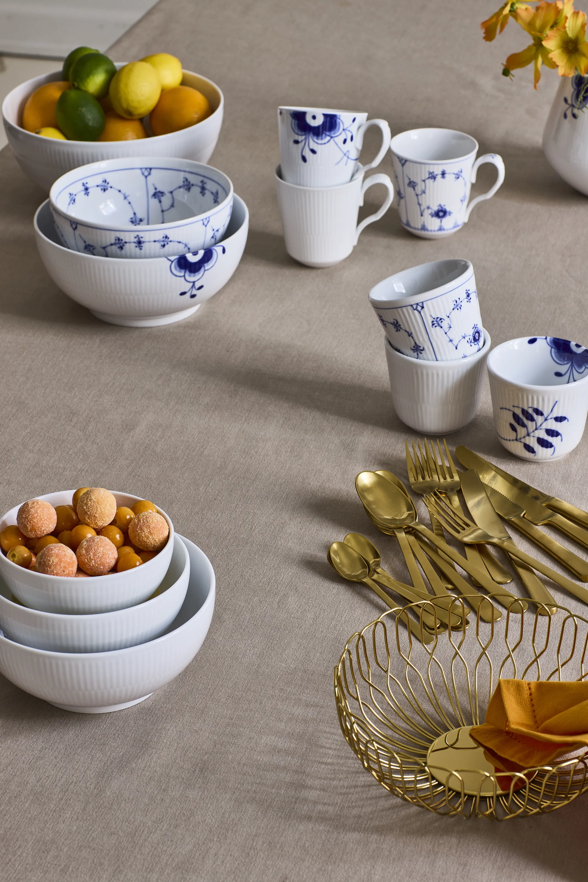 Royal Copenhagen History Mix Krus - 3 stk.