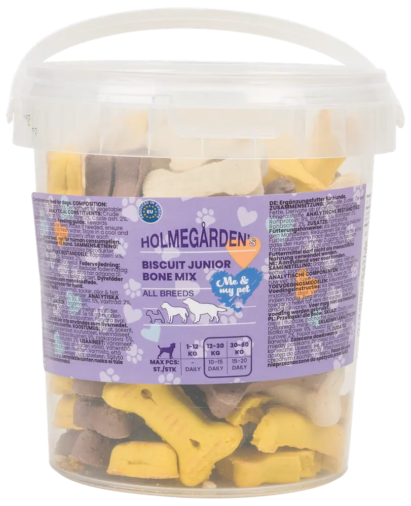 Holmegården's Hundekiks Junior bones mix 300 g