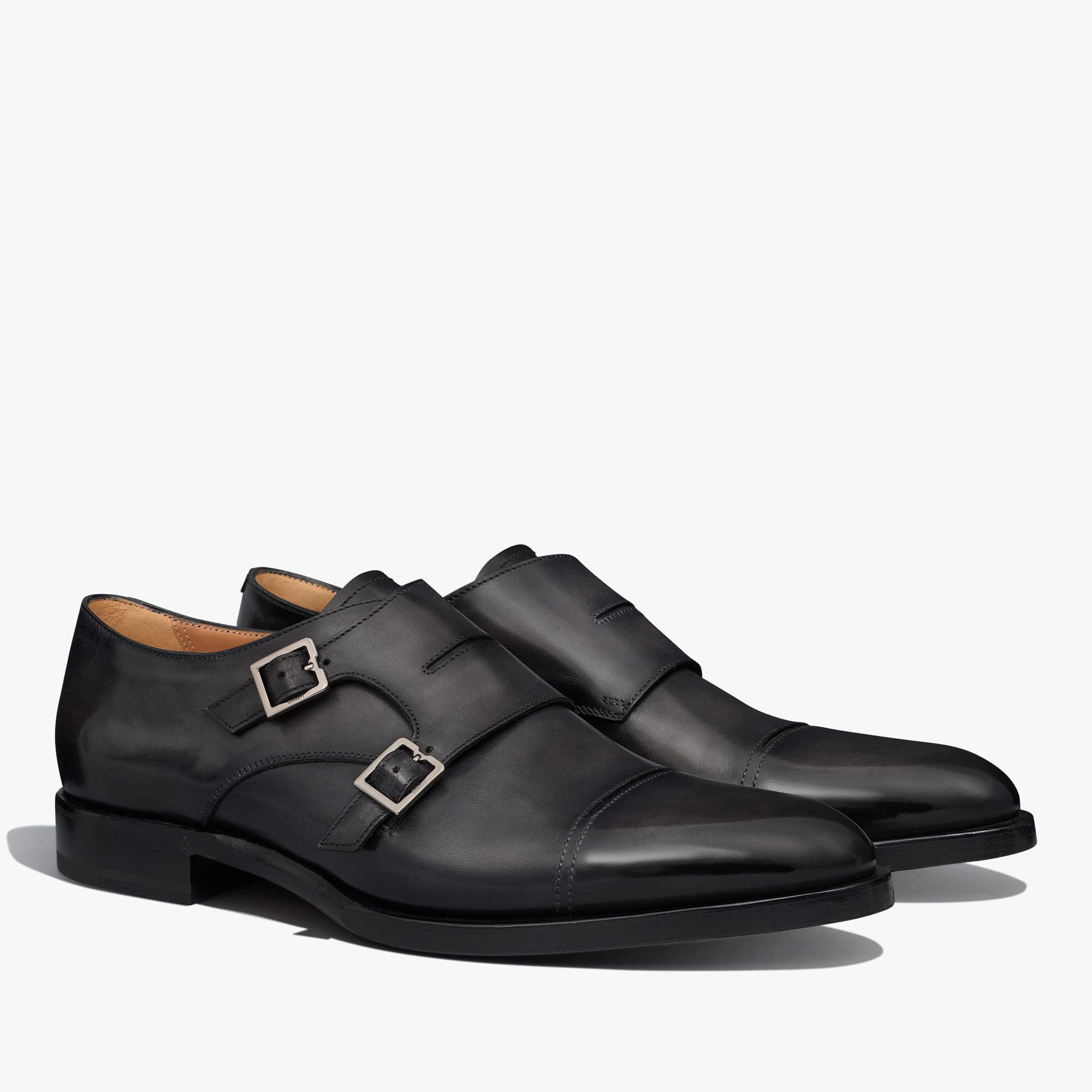 Soulier A Double Boucle Equilibre En Cuir