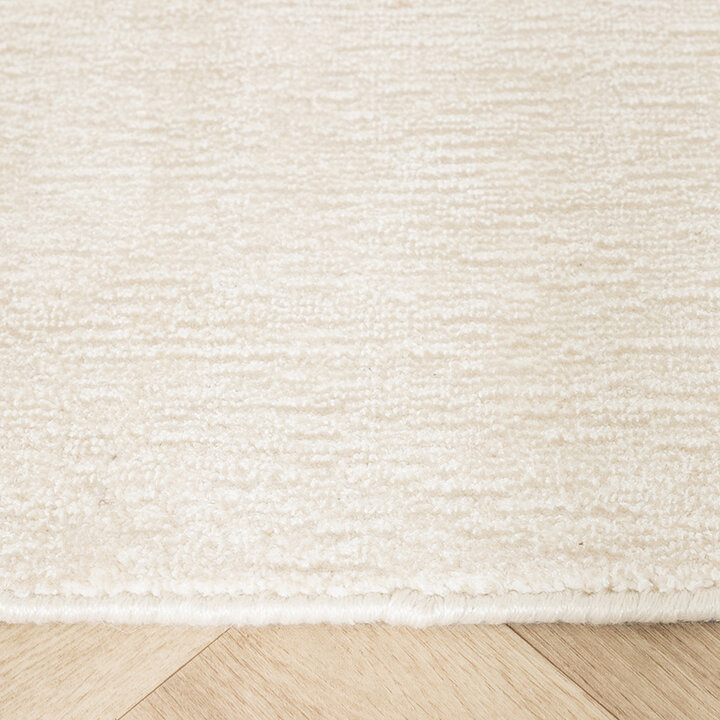 Viscose vloerkleed - Jean Creme/Wit