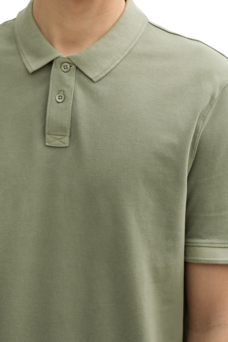 Tom Tailor groene heren polo