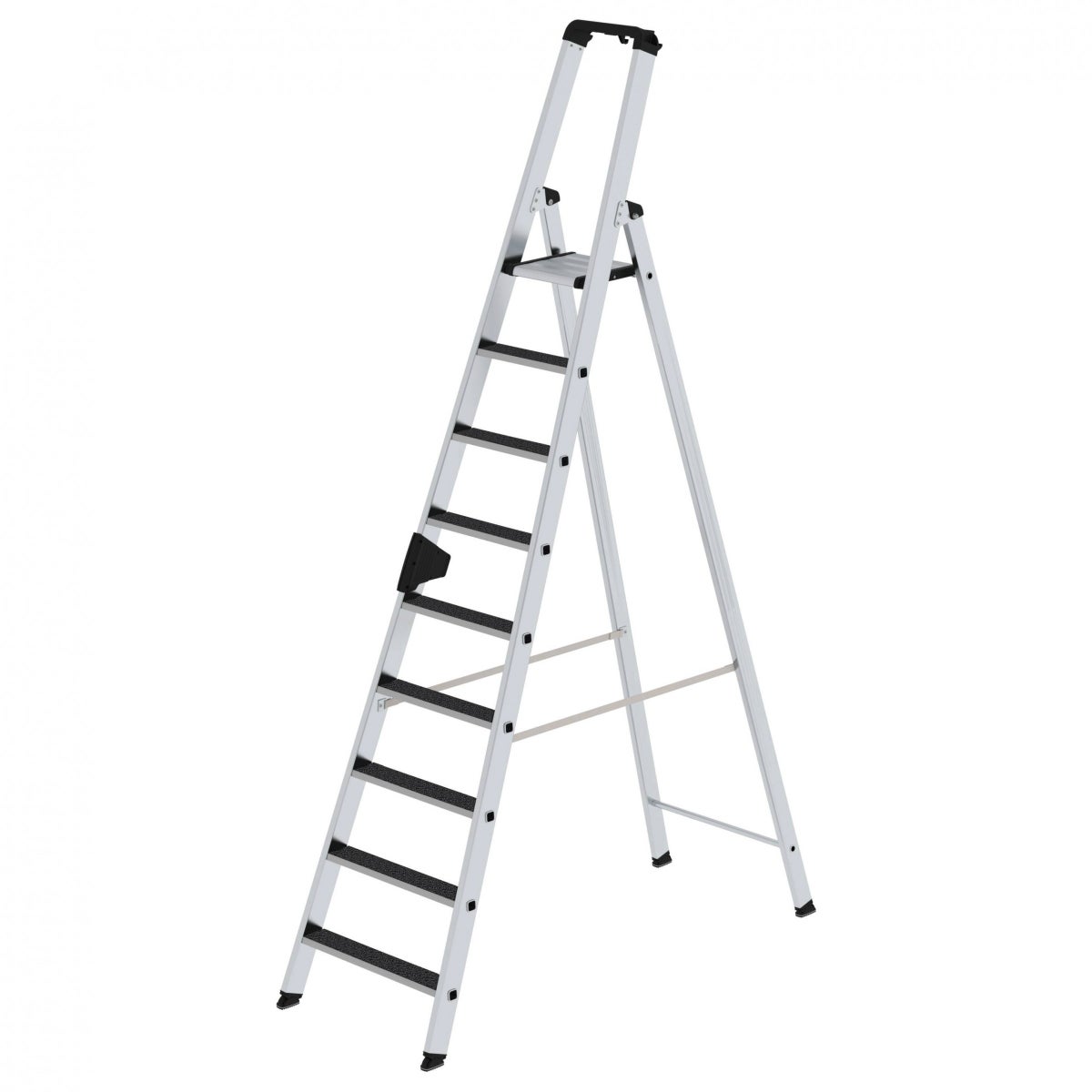 MUNK trapladder met clip-trede R13, 9 treden