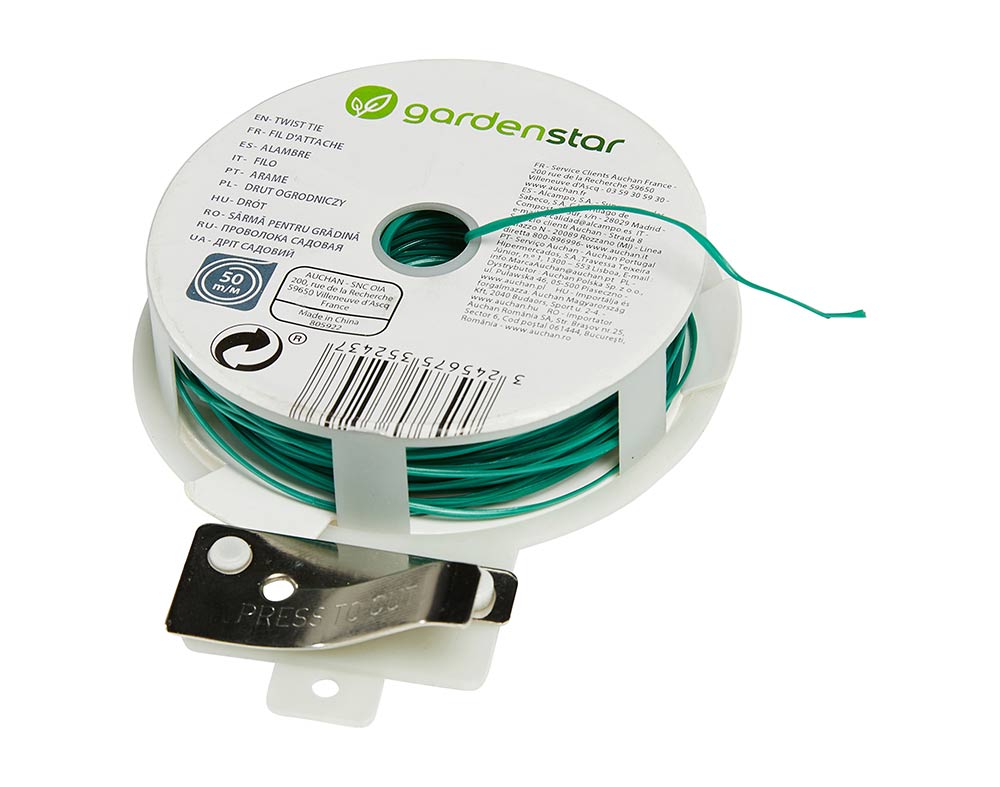 DISPENSADOR GARDENSTAR FIO AÇO 50 M