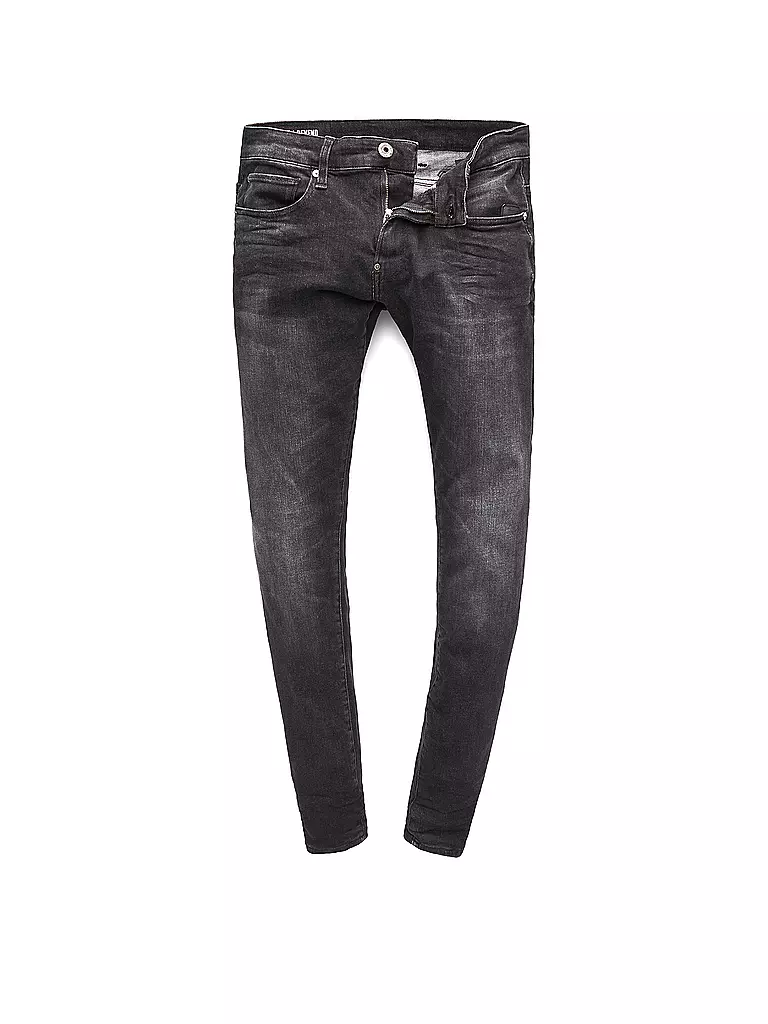 G-STAR RAW Jeans Super-Slim-Fit REVEND schwarz