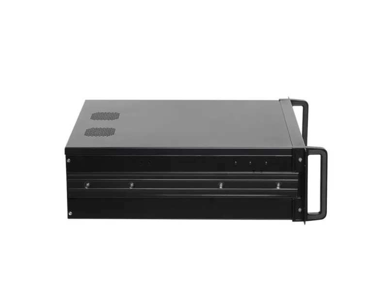 Netrack Server Case - Rack-monterbar 4U - udvidet ATX - sort