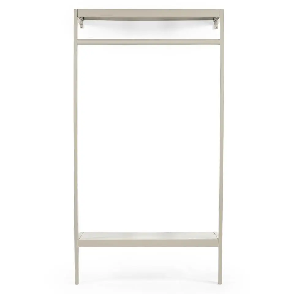 Kapstok Beige Metaal - 100x40x185cm - Manoué