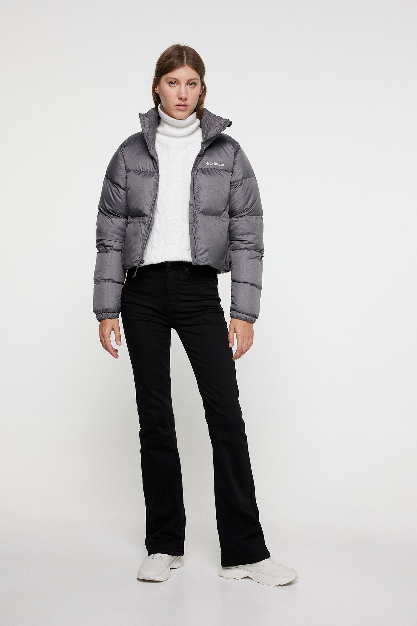 Jaqueta curta acolchoada feminina Columbia™ Puffet™