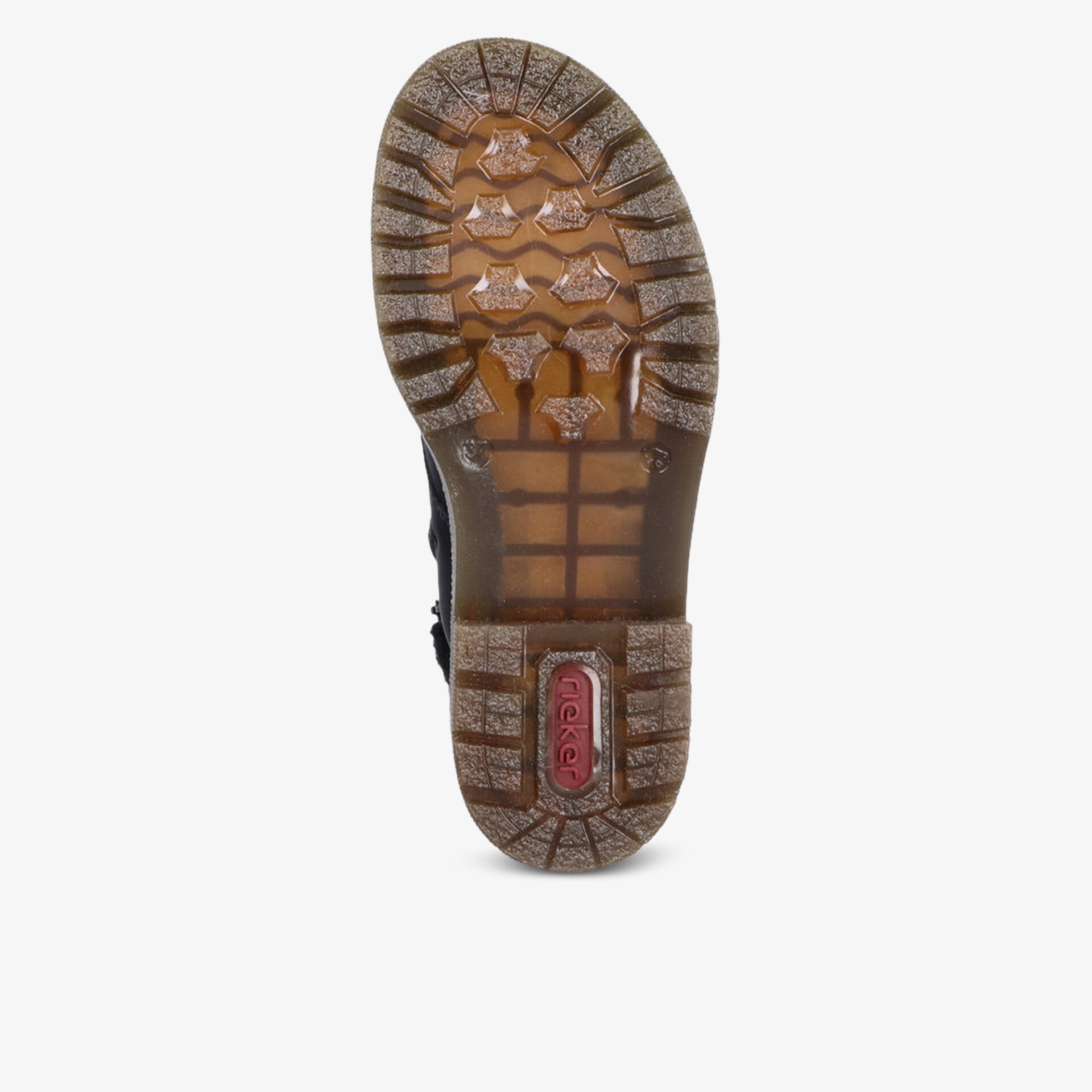 rieker Damen Schnürstiefeletten schwarz