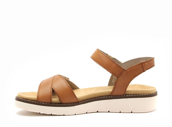 Remonte nu pieds plats femme d2049 marron